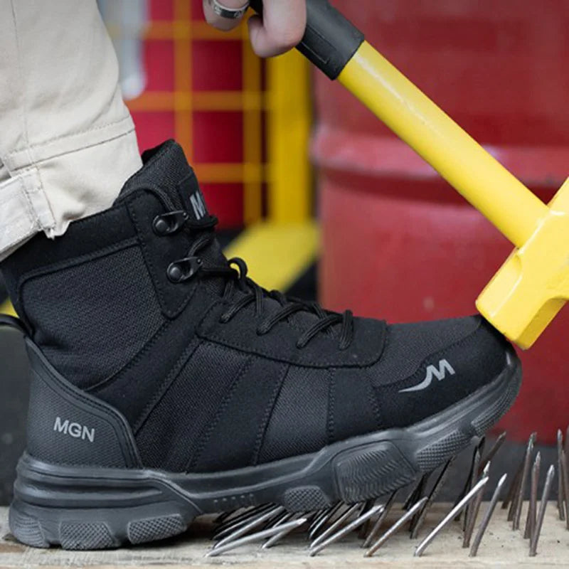 Indestructible Steel Toe Safety Work Boots – Unisex